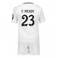 Dres Real Madrid Ferland Mendy #23 Domaci za djecu 2024-25 Kratak Rukav (+ kratke hlače)